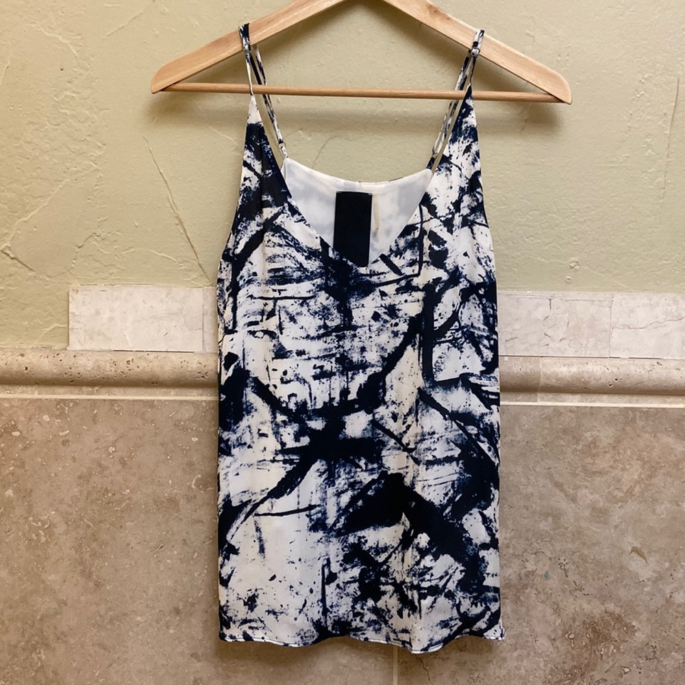Heather by Bordeaux Silk Camisole Tank top size Small Petite
